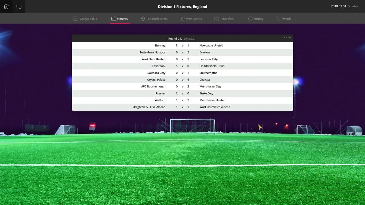 Global Soccer: A Management Game 2018 görsel 9