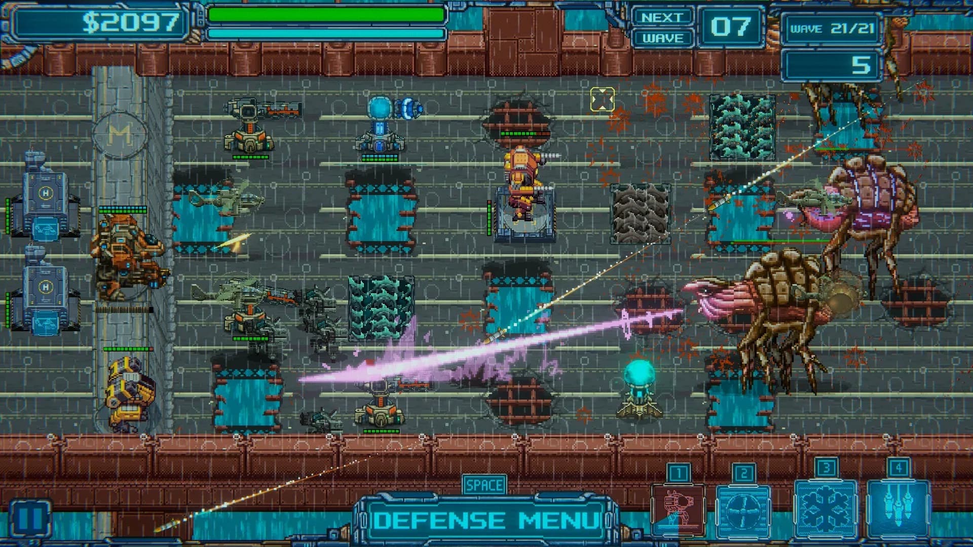 Mechs V Kaijus - Tower Defense görsel 15