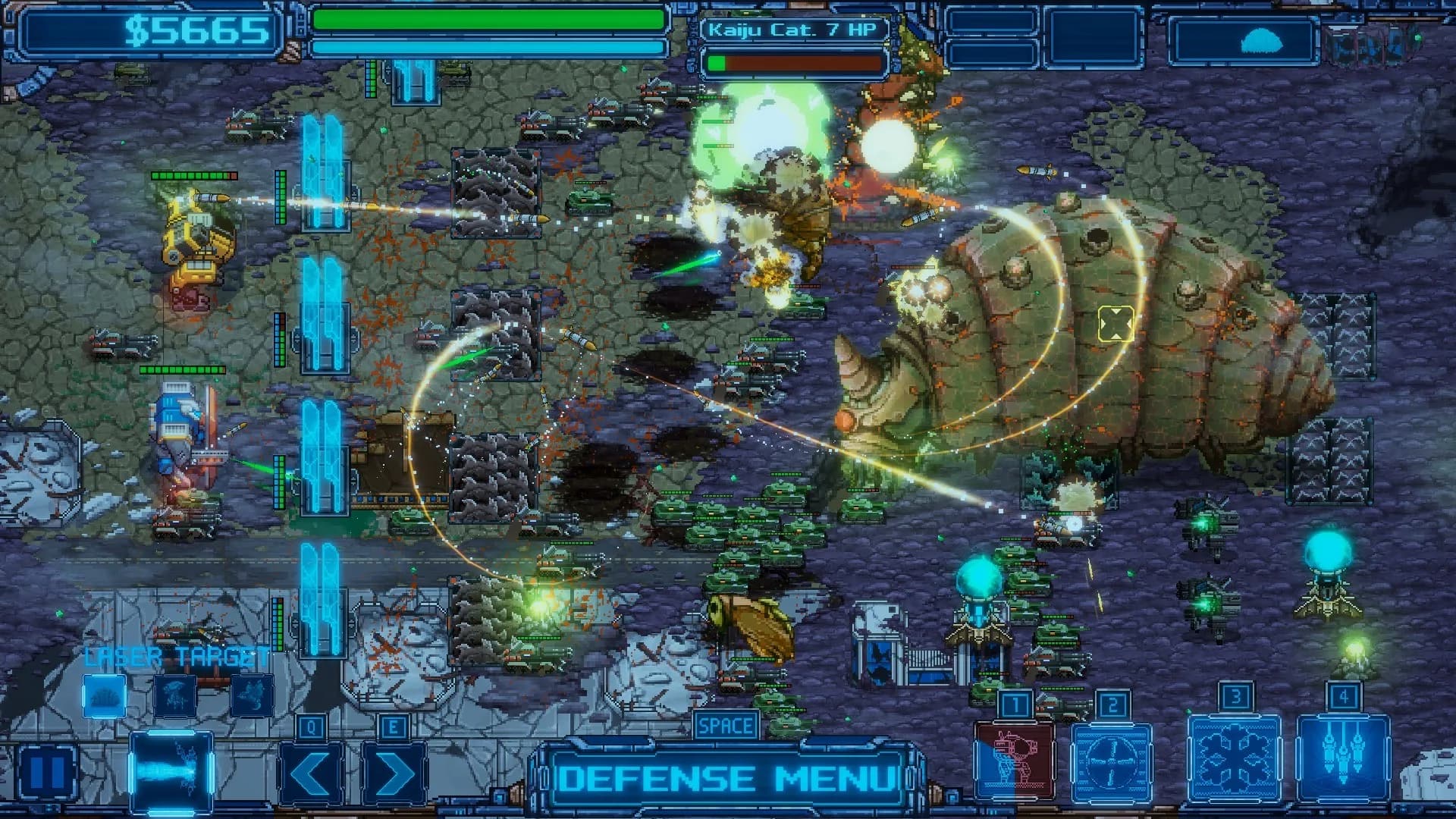 Mechs V Kaijus - Tower Defense görsel 17