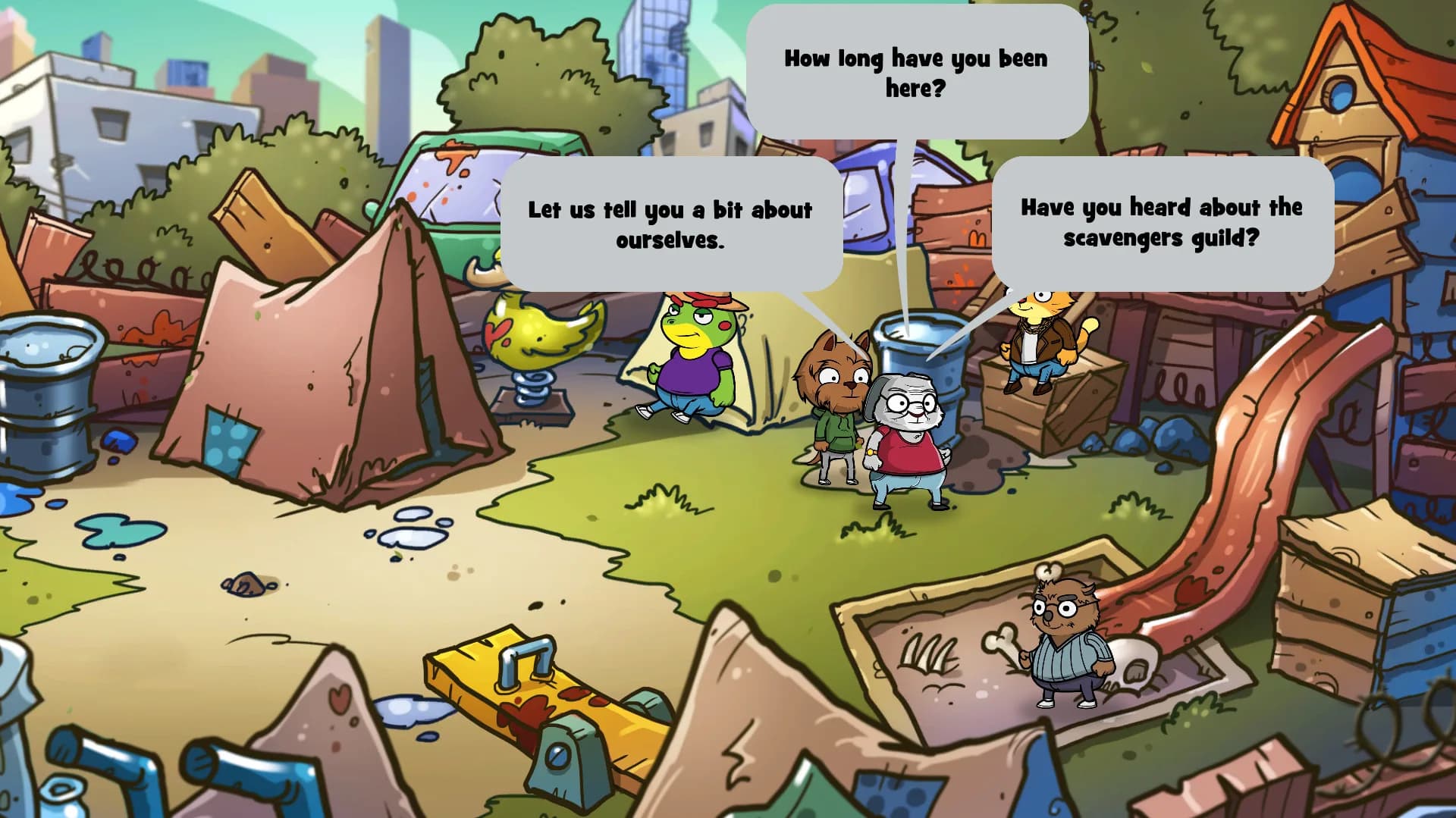 Scheming Through The Zombie Apocalypse: The Beginning görsel 2