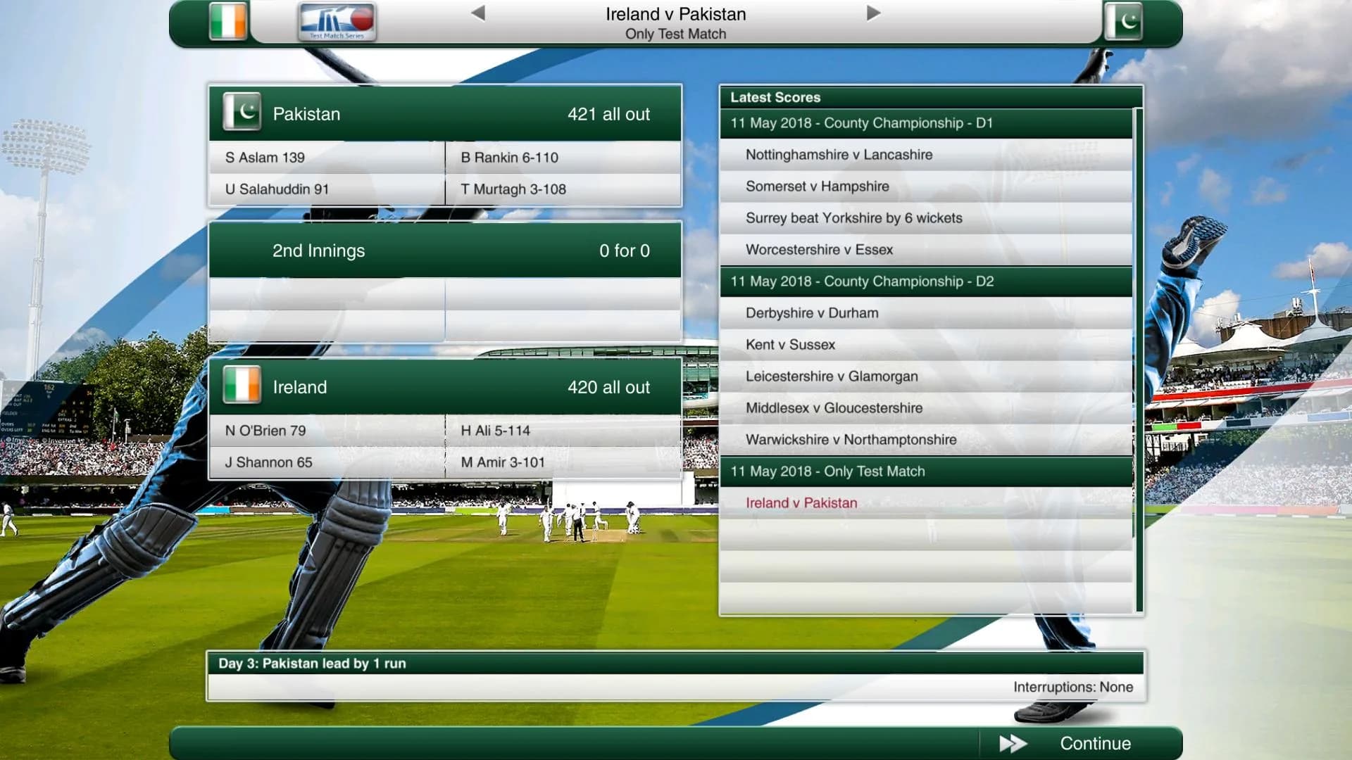 Cricket Captain 2018 görsel 19