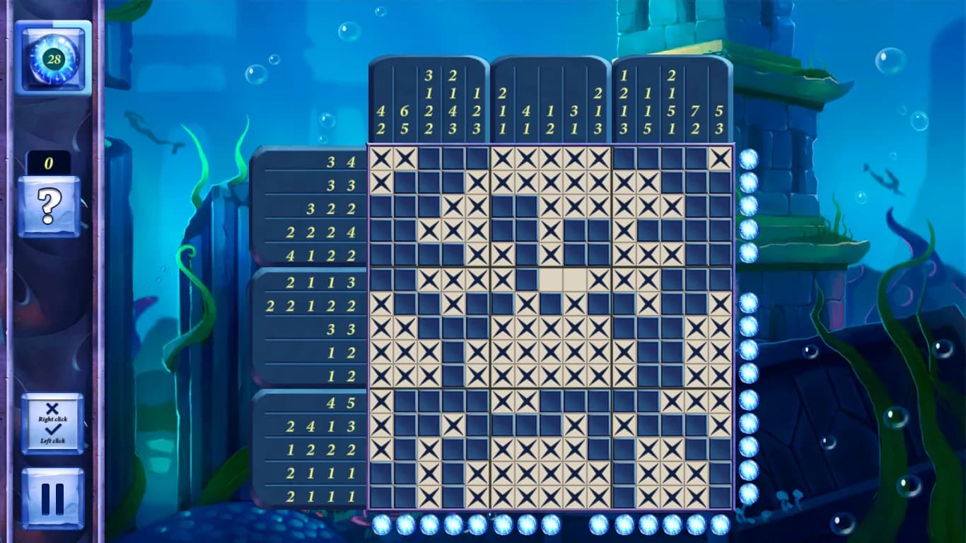 Picross Fairytale: Legend of the Mermaid görsel 3