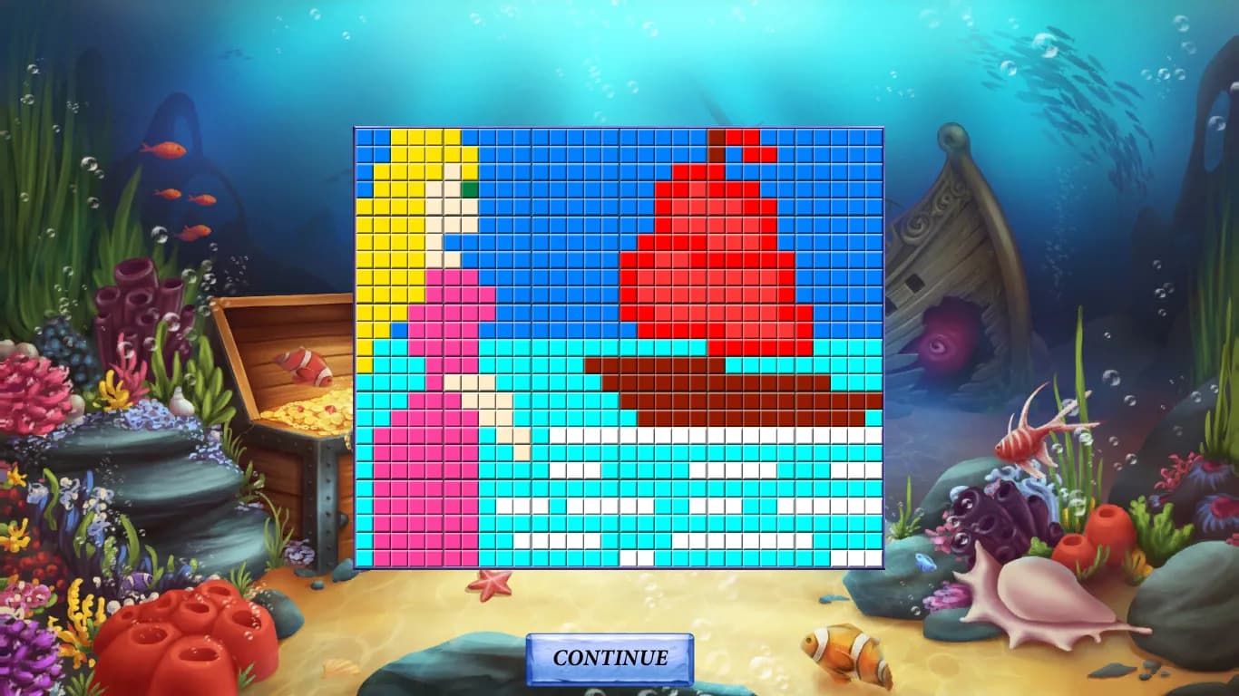 Picross Fairytale: Legend of the Mermaid görsel 5
