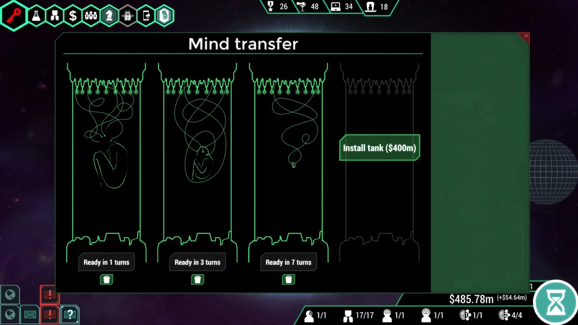 Spinnortality | cyberpunk management sim görsel 4