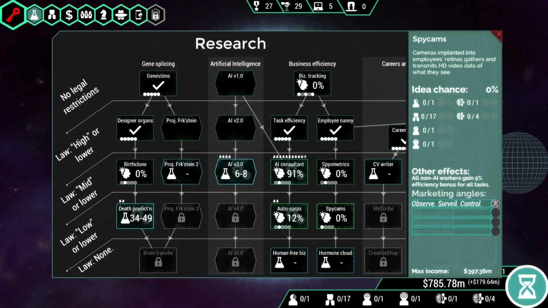 Spinnortality | cyberpunk management sim görsel 10
