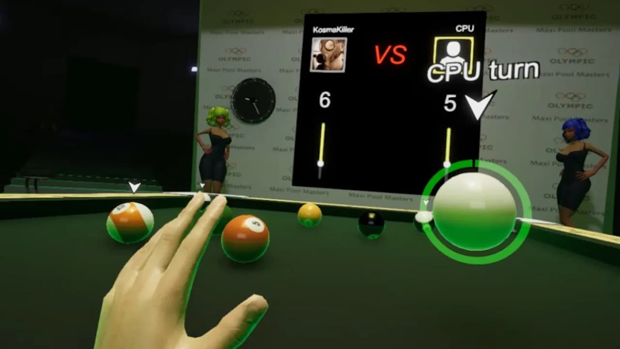 Maxi Pool Masters VR görsel 4