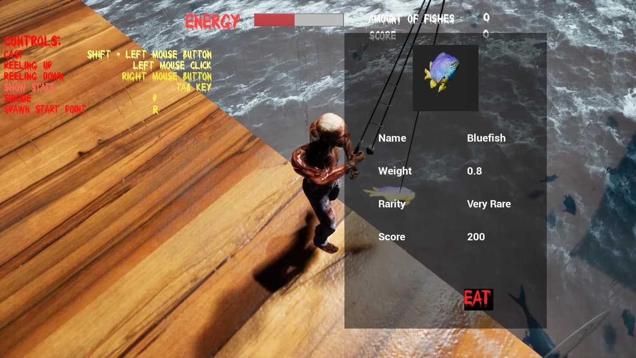 Horror Fish Simulator görsel 3