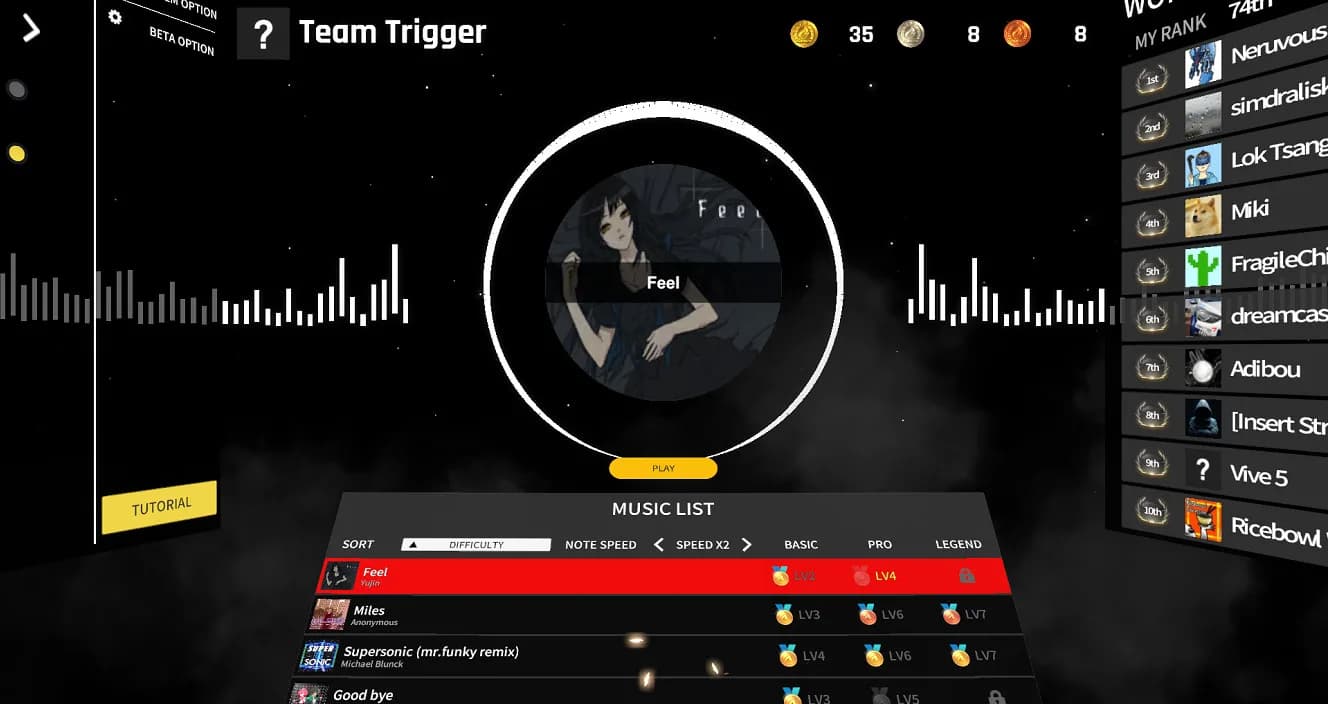 TapSonic World Champion VR görsel 2
