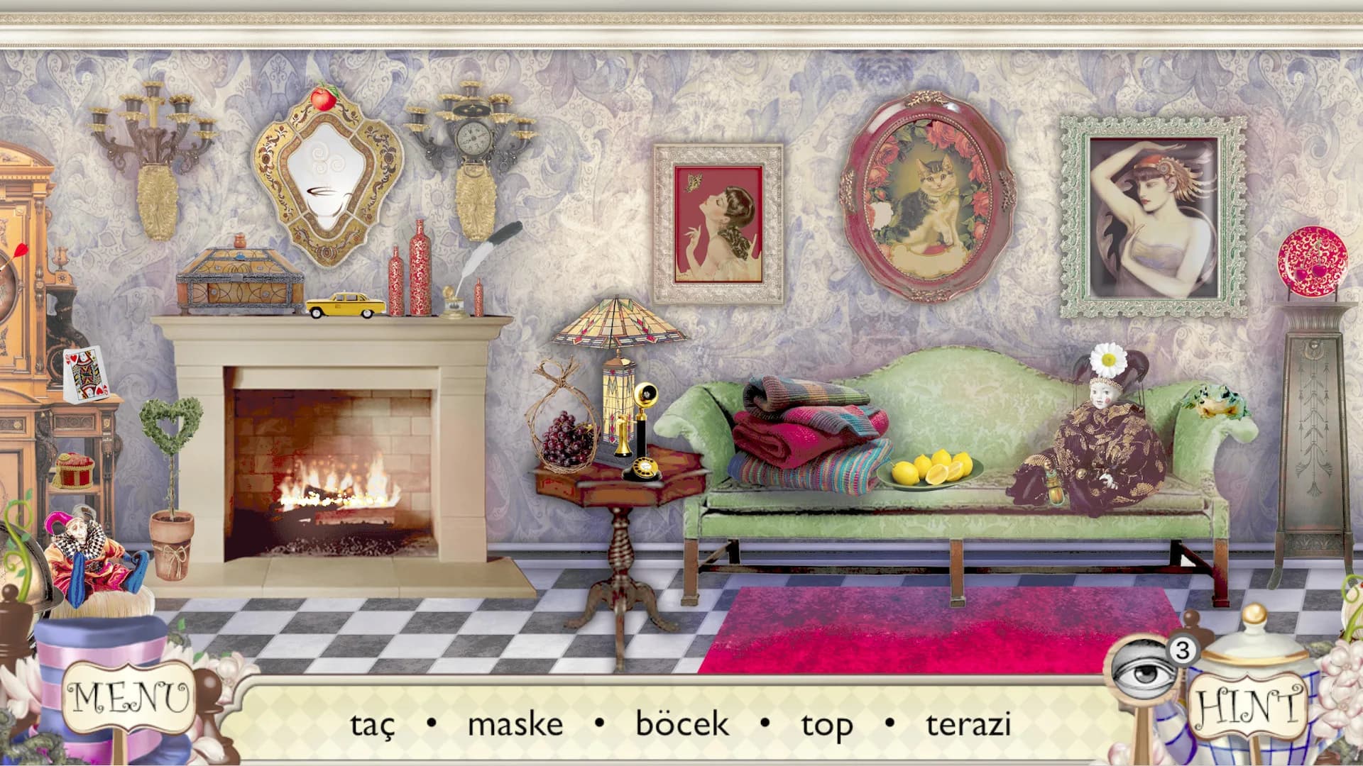 Alice's Adventures - Hidden Object. Wimmelbild görsel 4