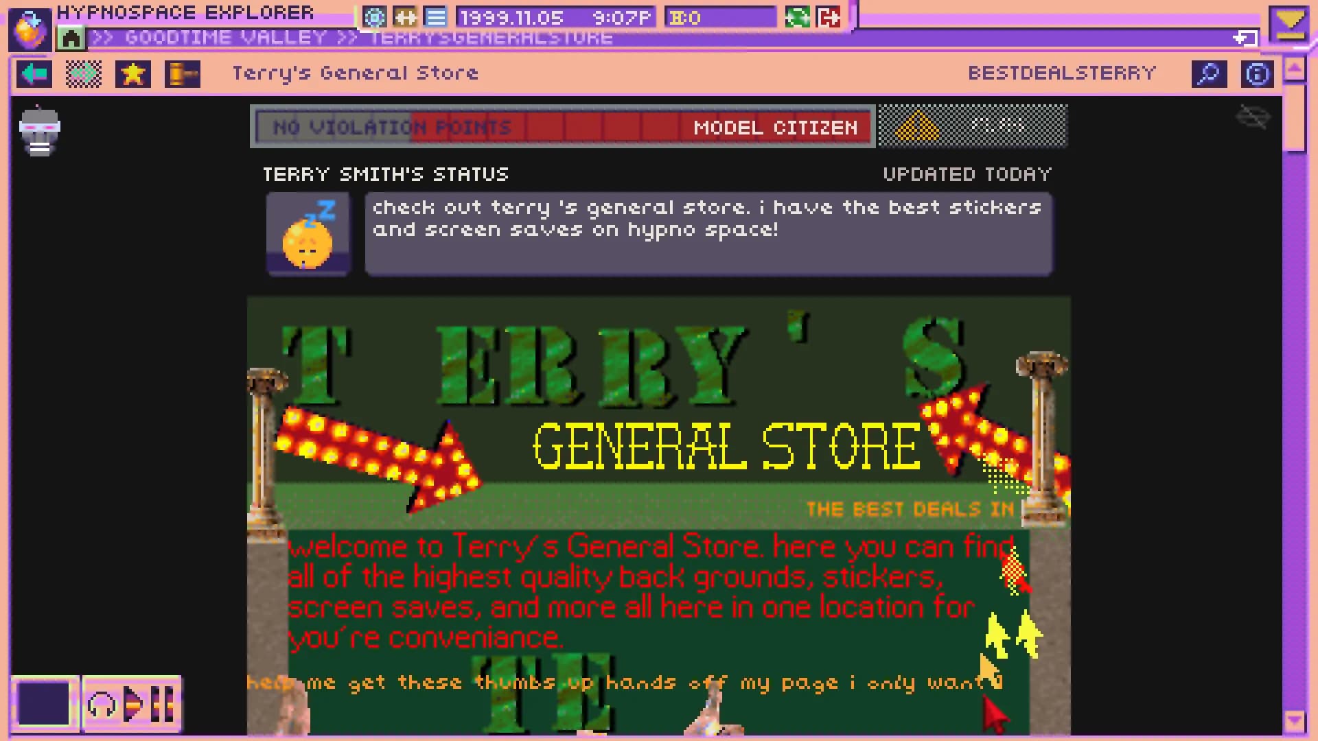 Hypnospace Outlaw görsel 10