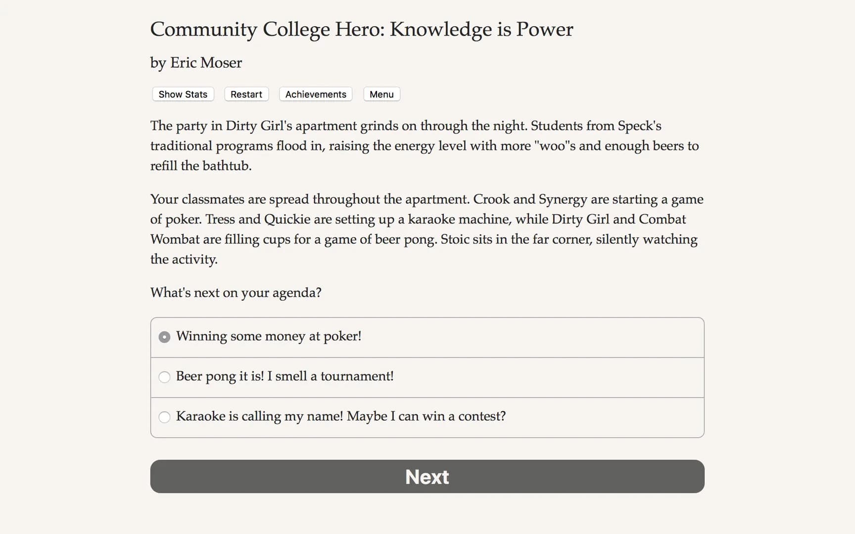 Community College Hero: Knowledge is Power görsel 4