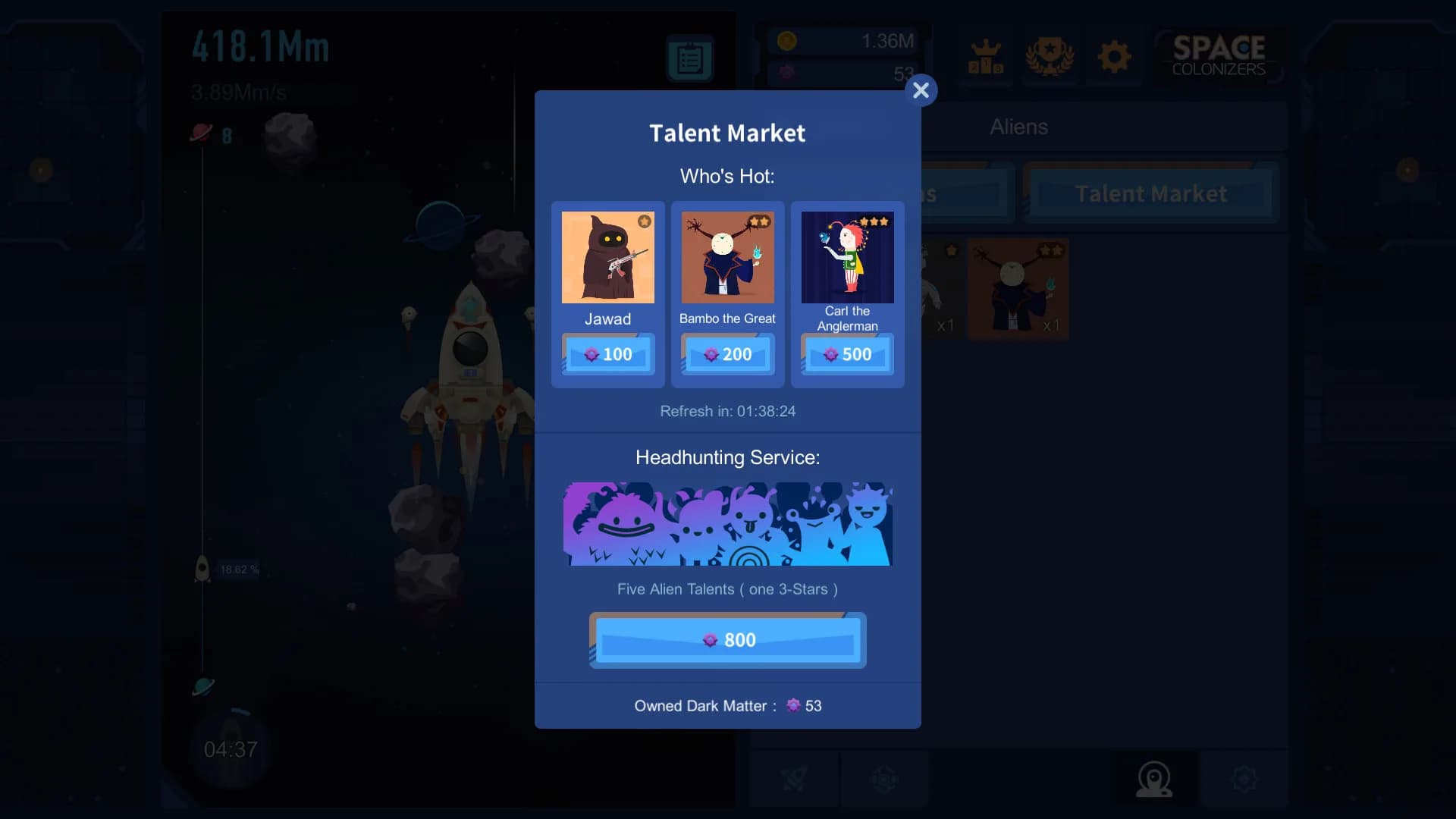 Space Colonizers Idle Clicker görsel 6