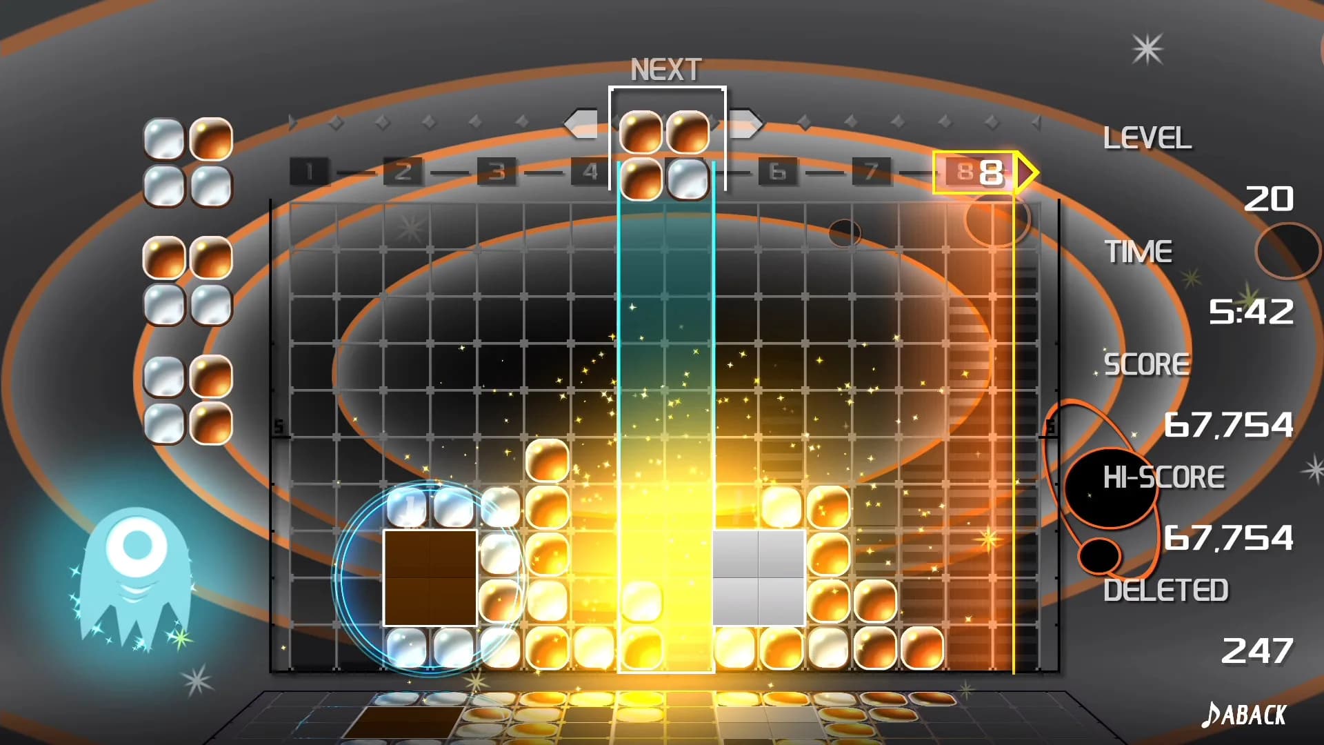 LUMINES REMASTERED görsel 5