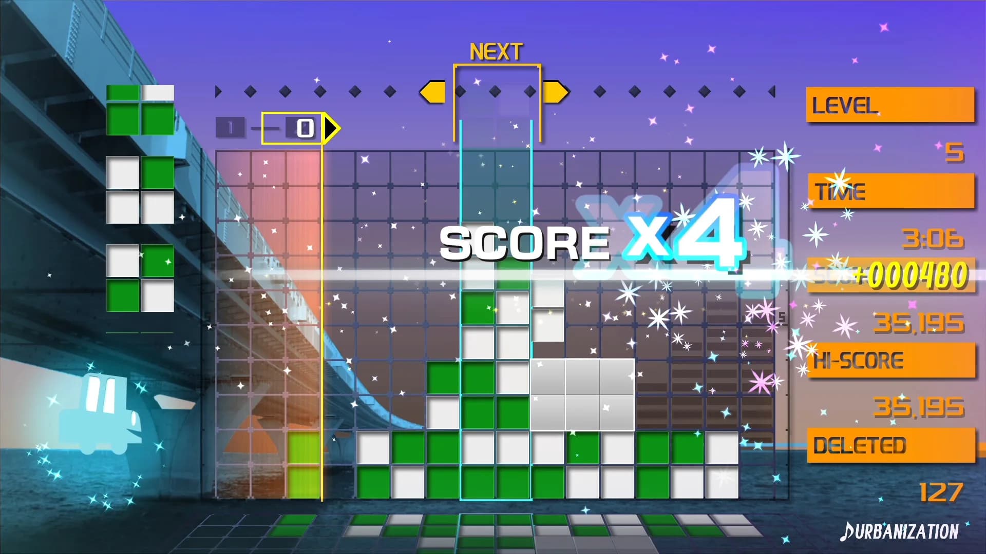 LUMINES REMASTERED görsel 9
