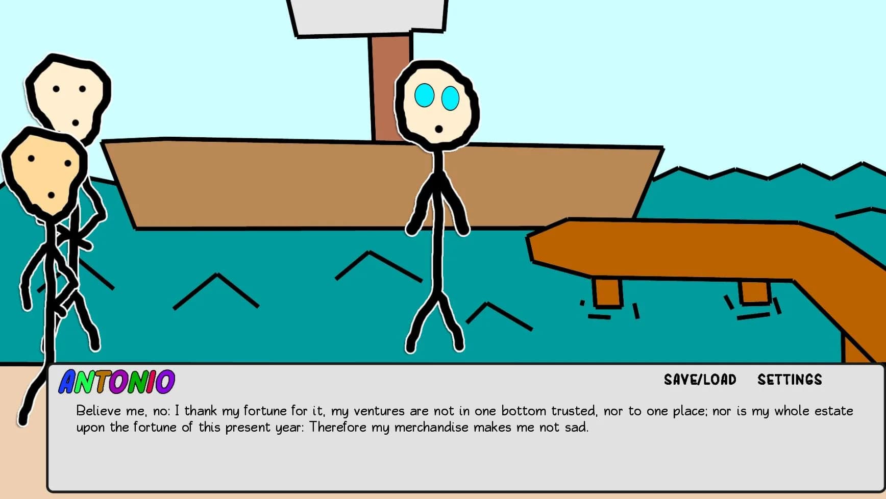 Paper Shakespeare: Stick Merchant of Venice görsel 2
