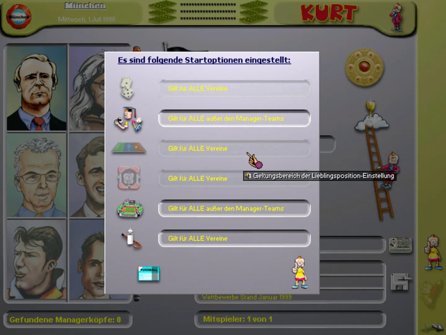 KURT - DER FUSSBALLMANAGER görsel 2