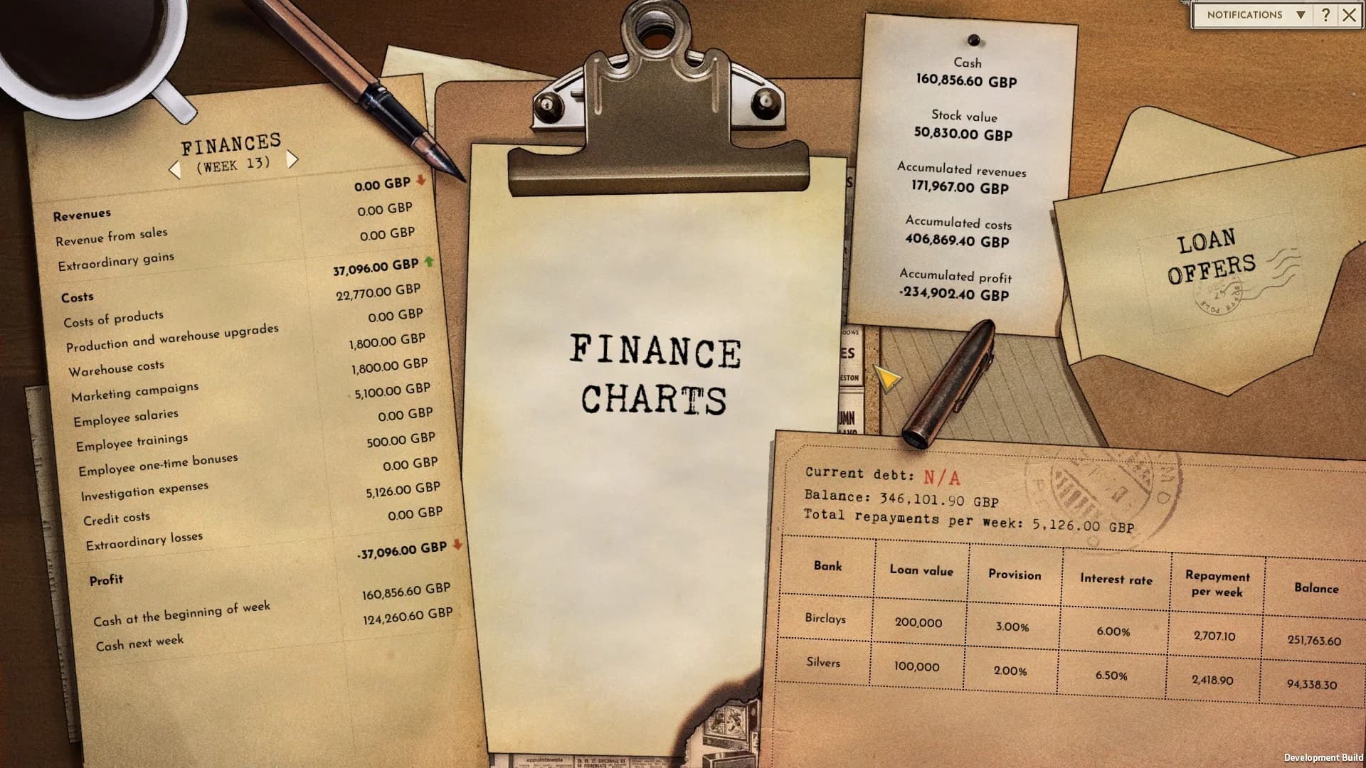 Coffee Noir - Business Detective Game görsel 6