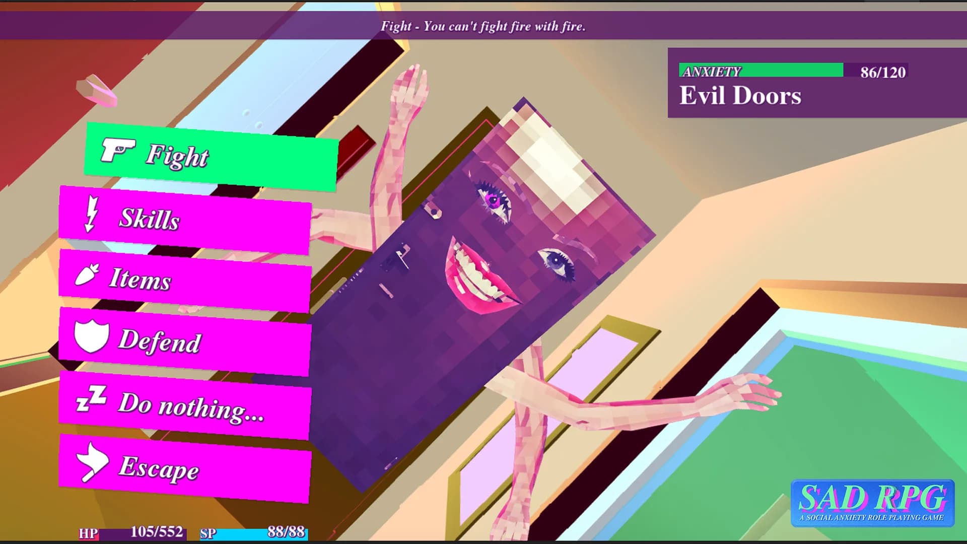 SAD RPG: A Social Anxiety Role Playing Game görsel 13