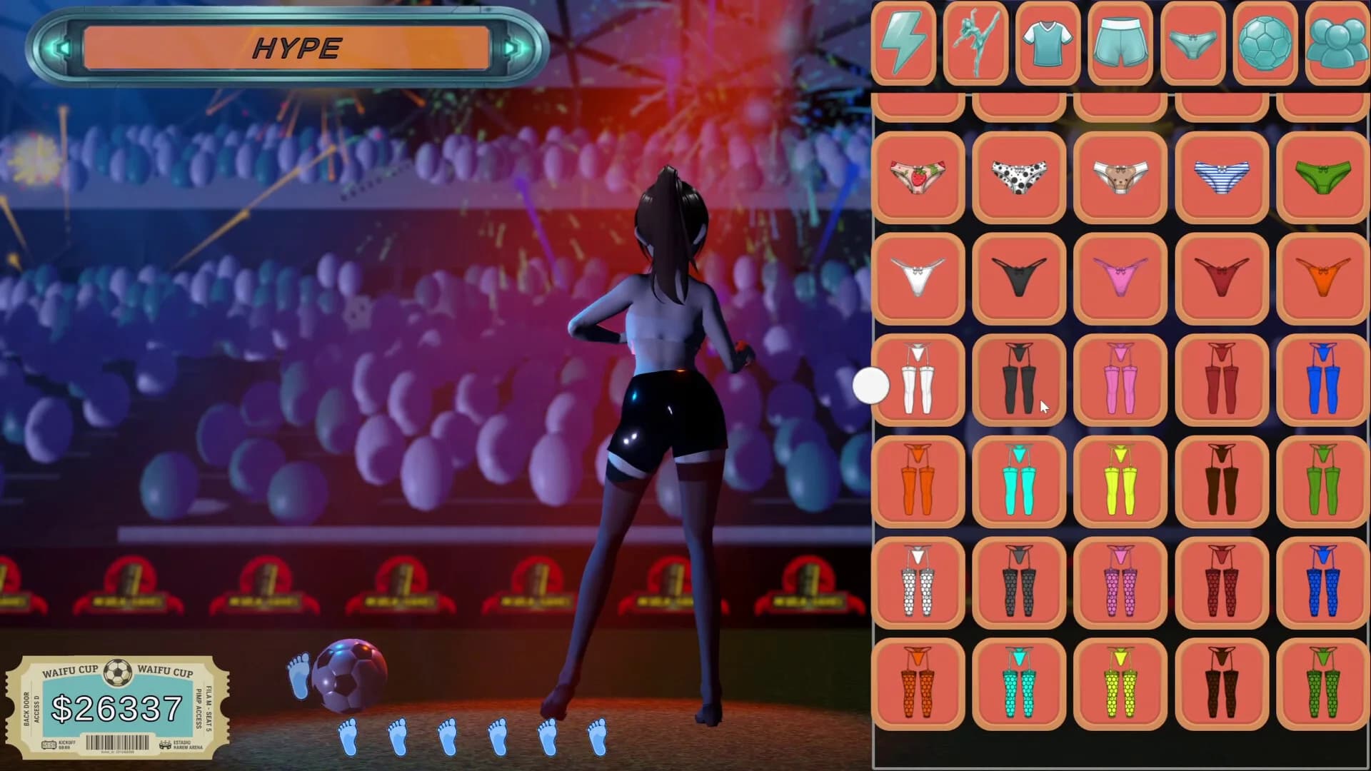 World Cup Waifu Clicker: Soccer Evolution görsel 3