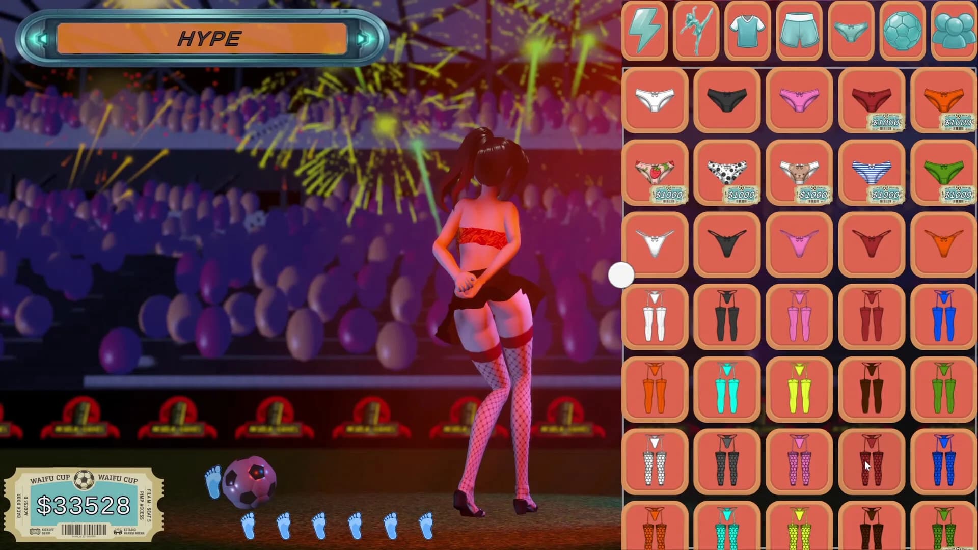 World Cup Waifu Clicker: Soccer Evolution görsel 6