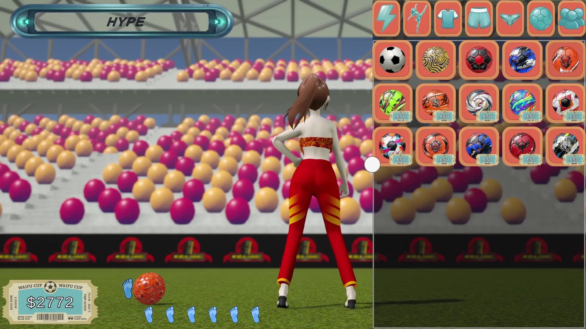 World Cup Waifu Clicker: Soccer Evolution görsel 8