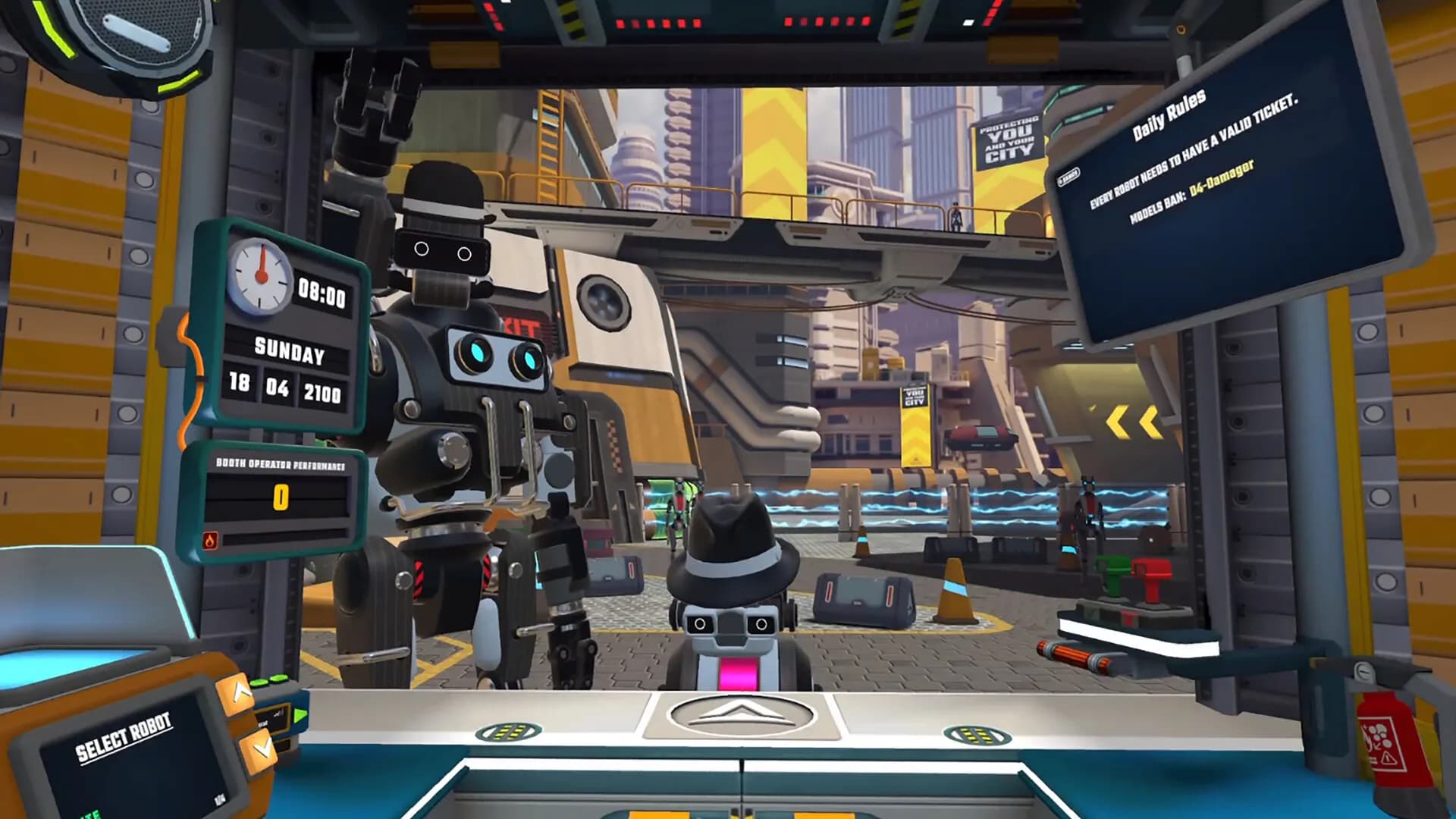 Border Bots VR görsel 2