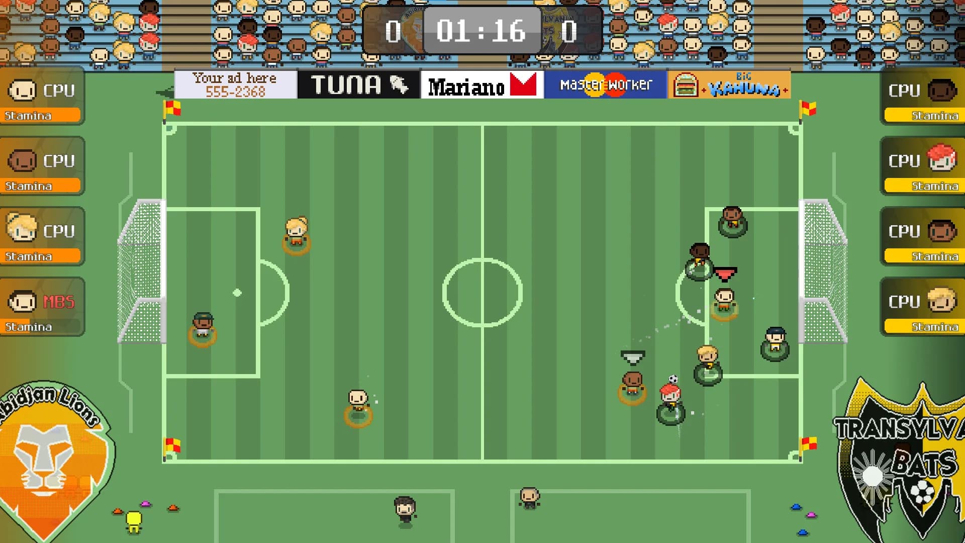 World Soccer Strikers '91 görsel 6