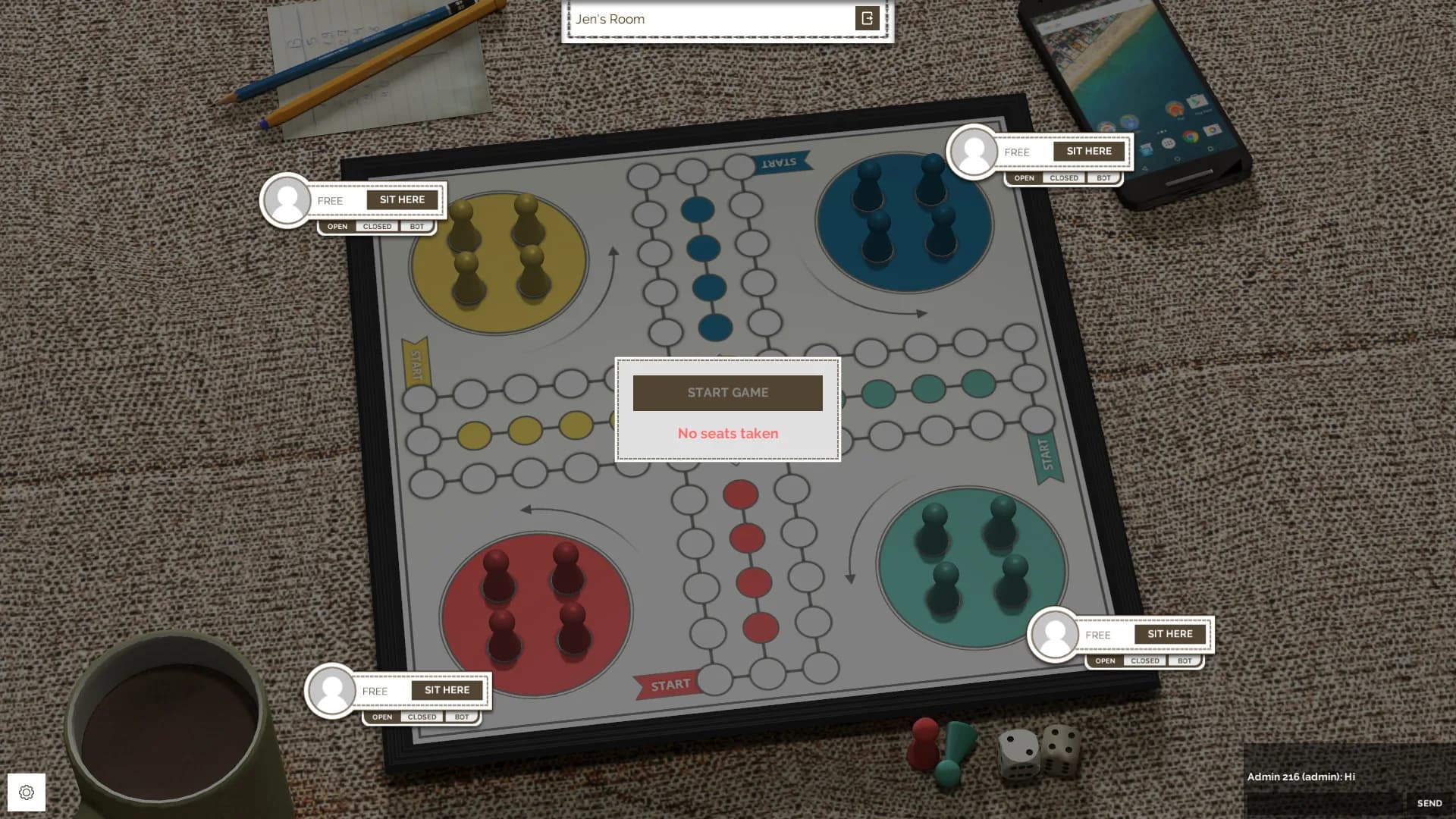 Ludo Online: Classic Multiplayer Dice Board Game görsel 5