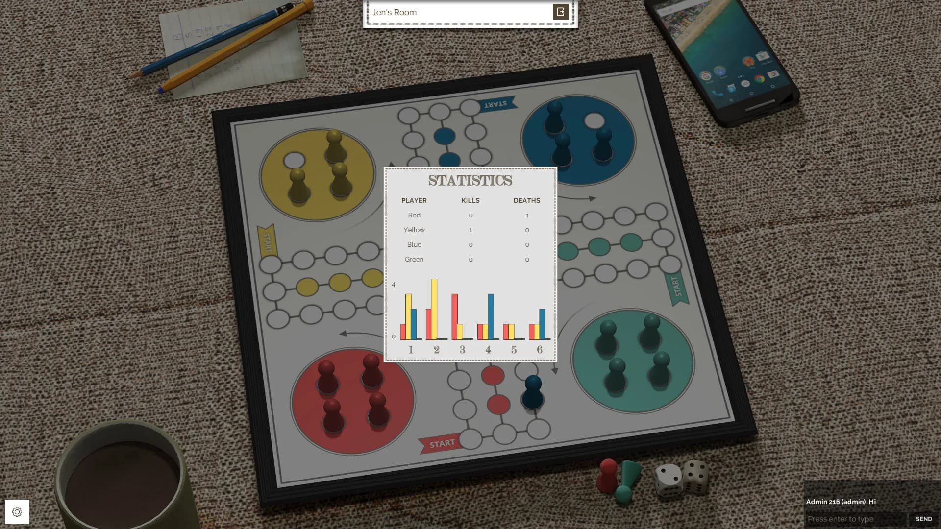 Ludo Online: Classic Multiplayer Dice Board Game görsel 6