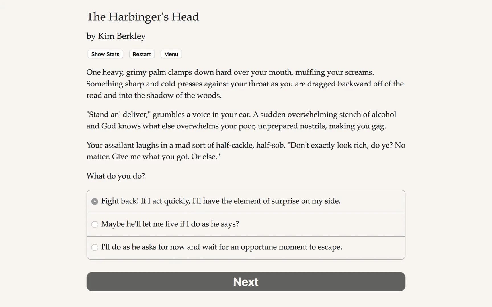 The Harbinger's Head görsel 3
