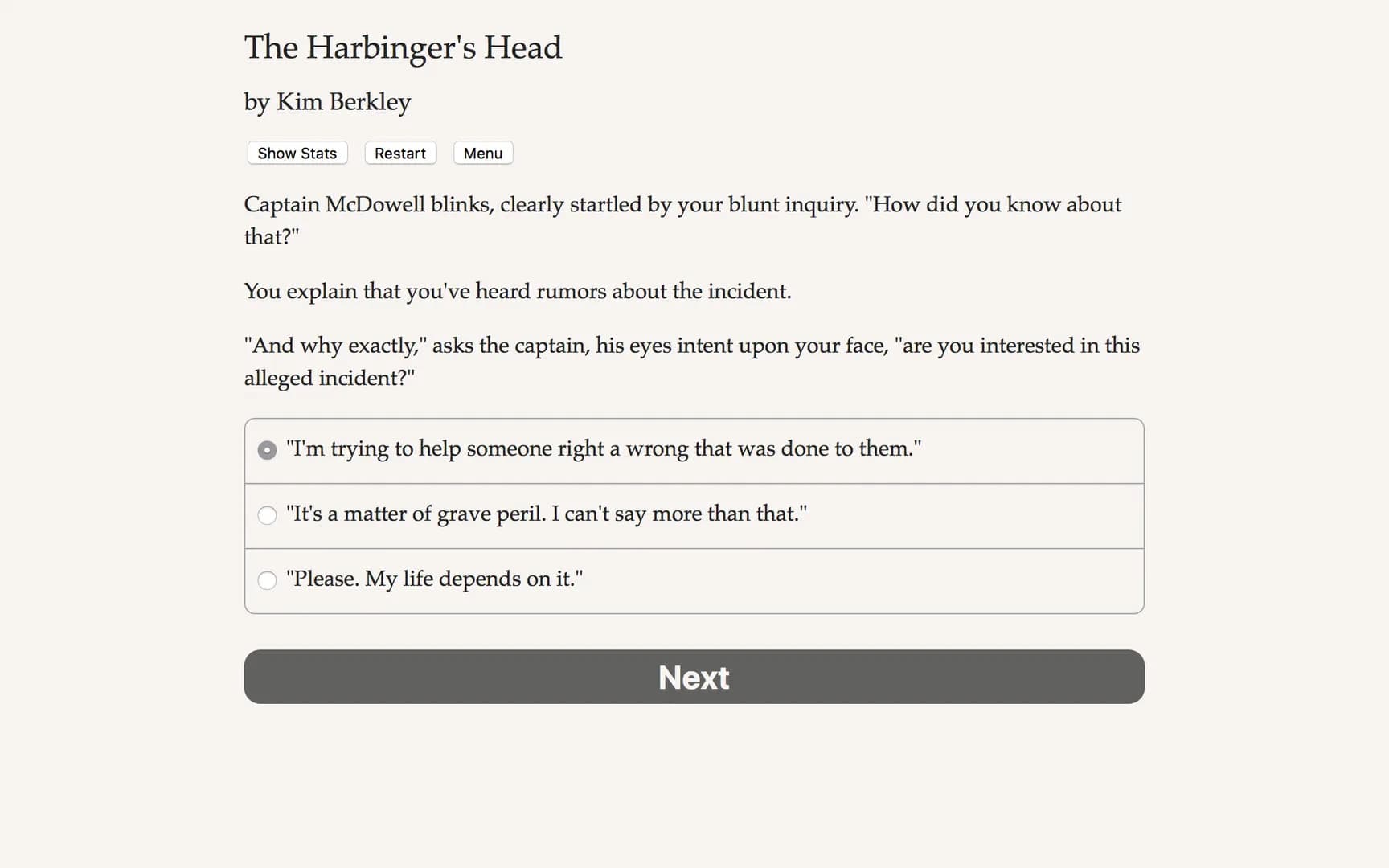 The Harbinger's Head görsel 6