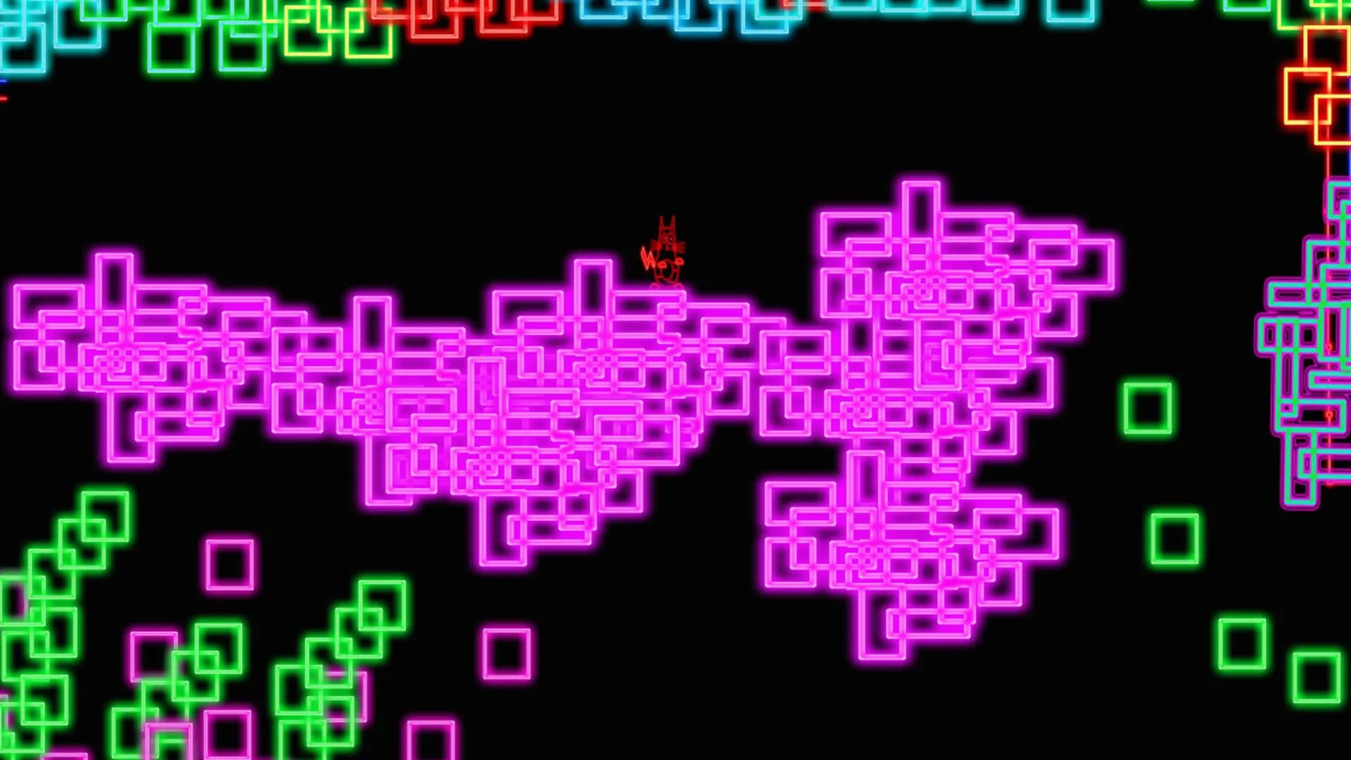Neon Cat Tickler görsel 4