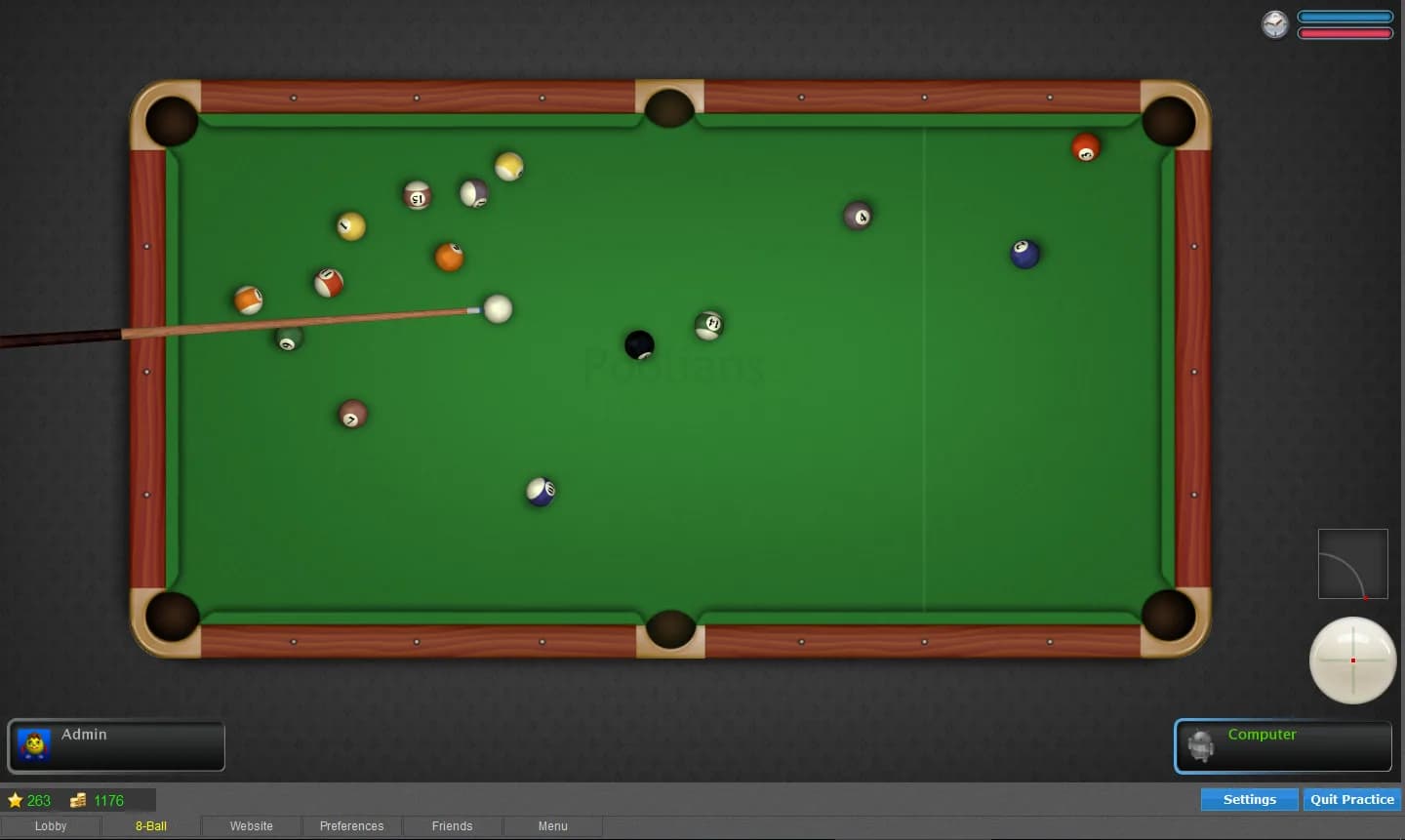 Bilardo 2D - Poolians görsel 5