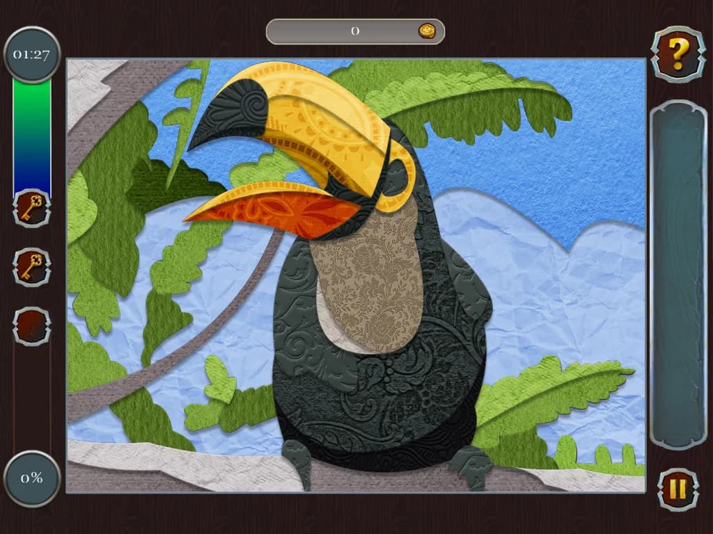 Pirate Mosaic Puzzle. Caribbean Treasures görsel 6