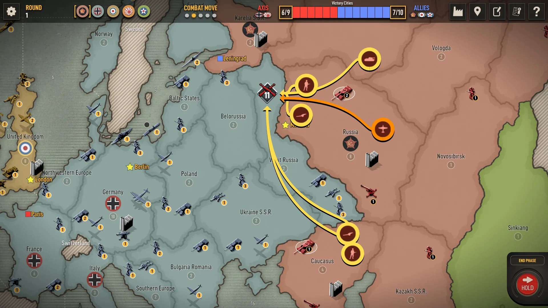 Axis & Allies 1942 Online görsel 4