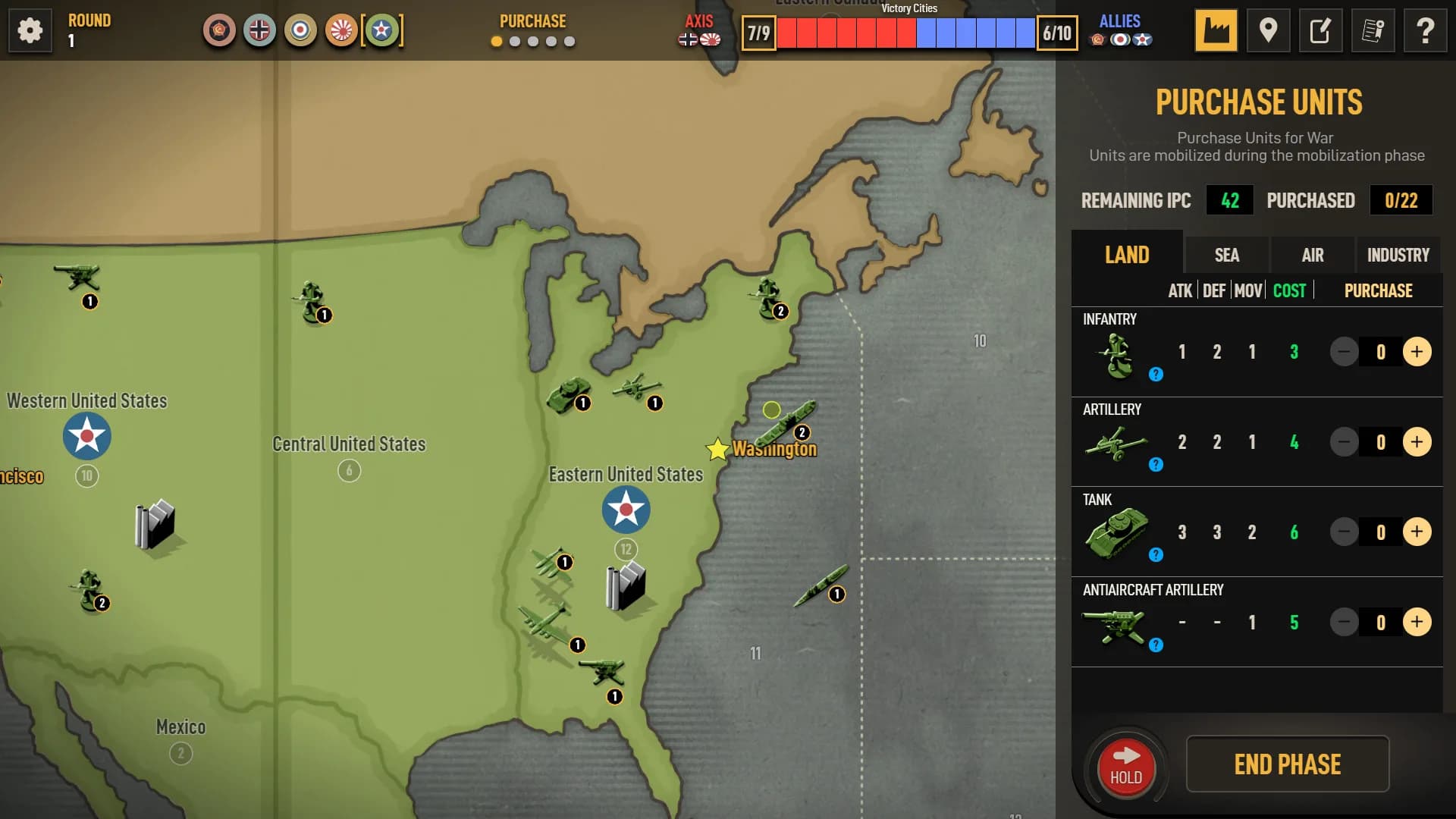 Axis & Allies 1942 Online görsel 10