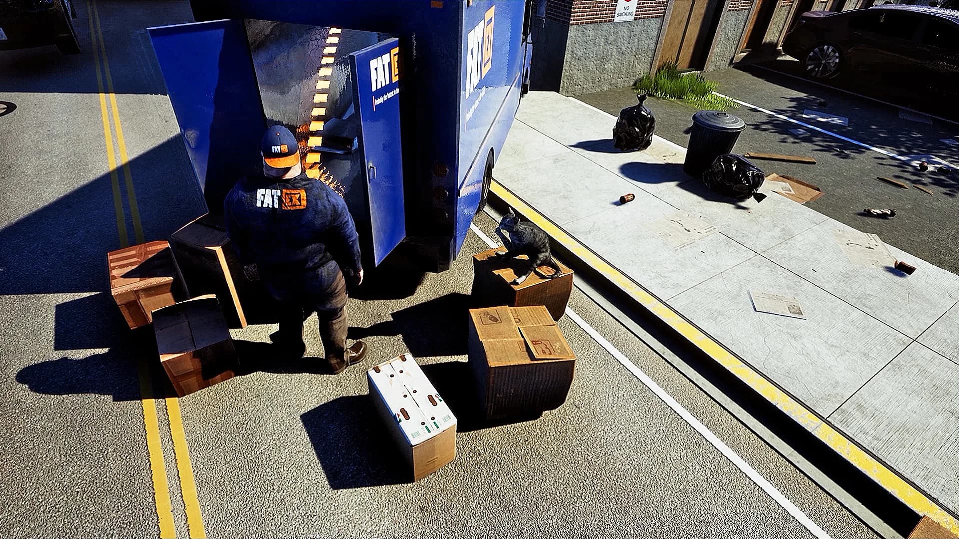Fat[EX] Courier Simulator görsel 2