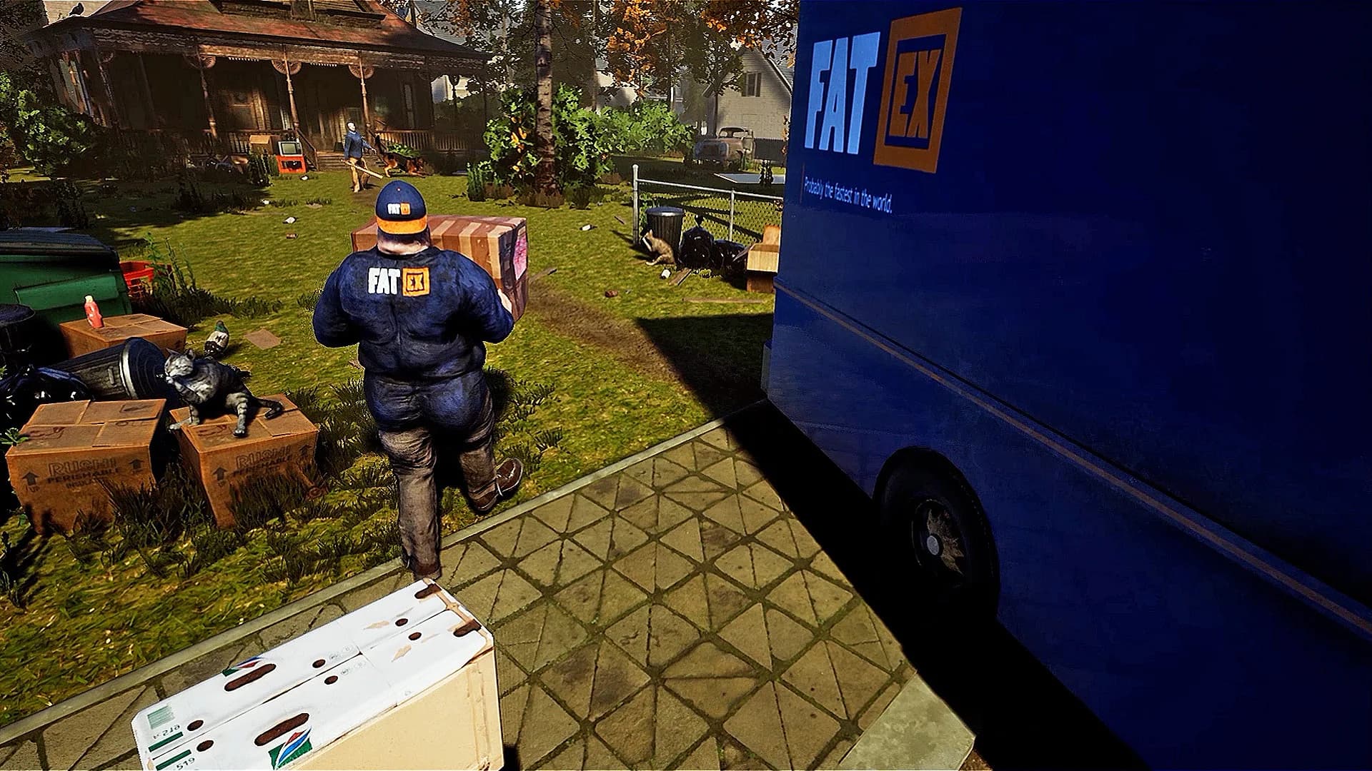 Fat[EX] Courier Simulator görsel 4