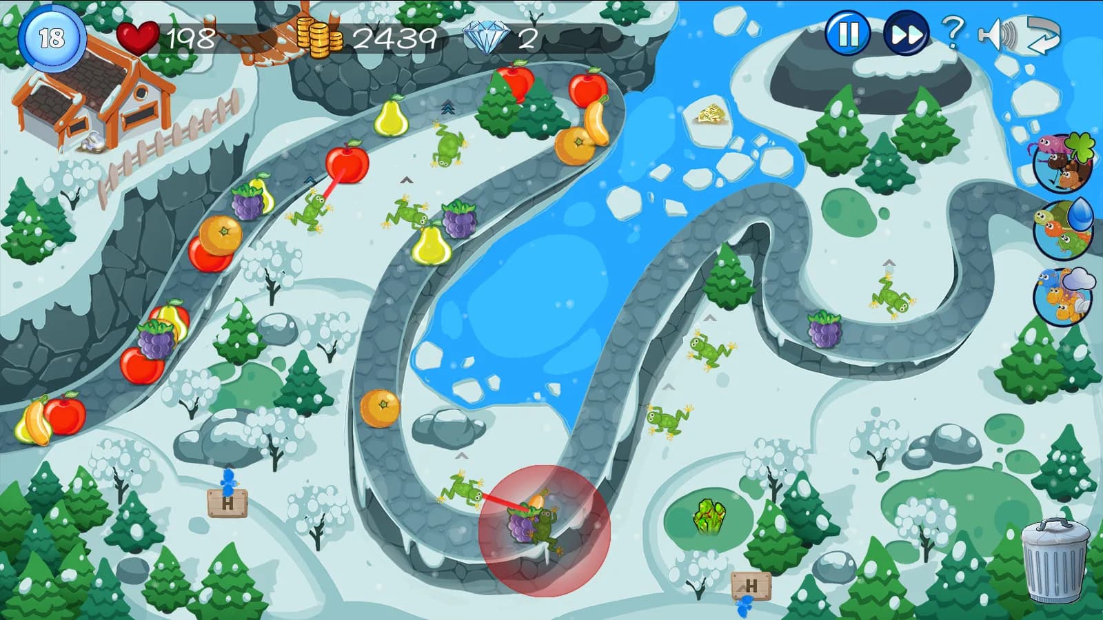 Fruit Tower Defense görsel 2