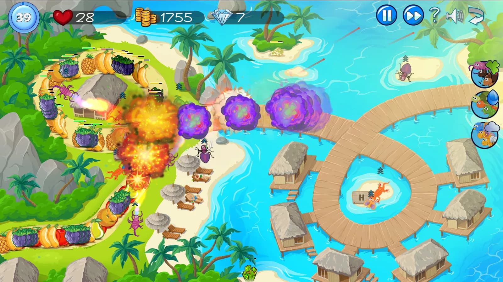 Fruit Tower Defense görsel 5