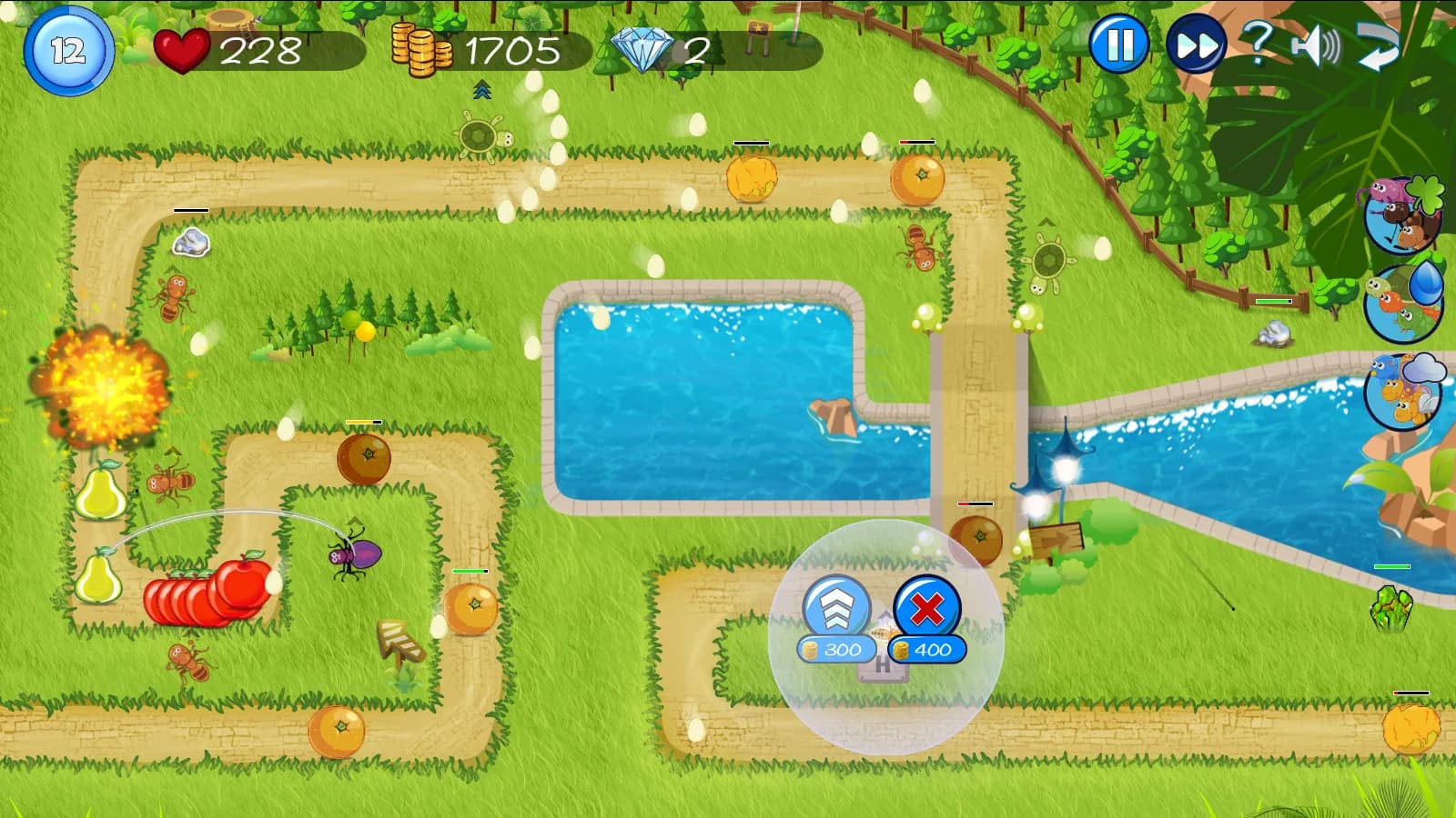Fruit Tower Defense görsel 8