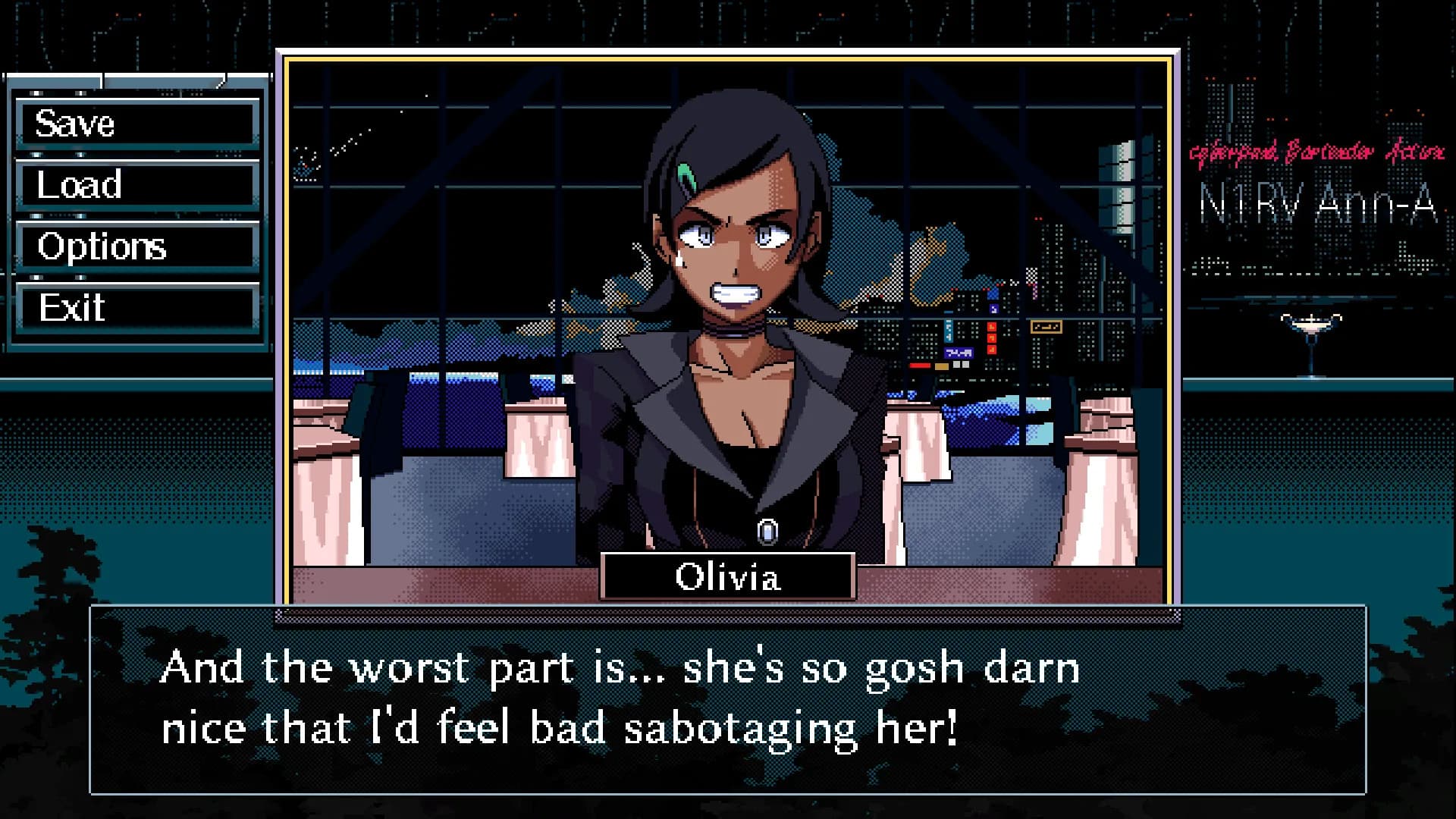 N1RV Ann-A: Cyberpunk Bartender Action görsel 3
