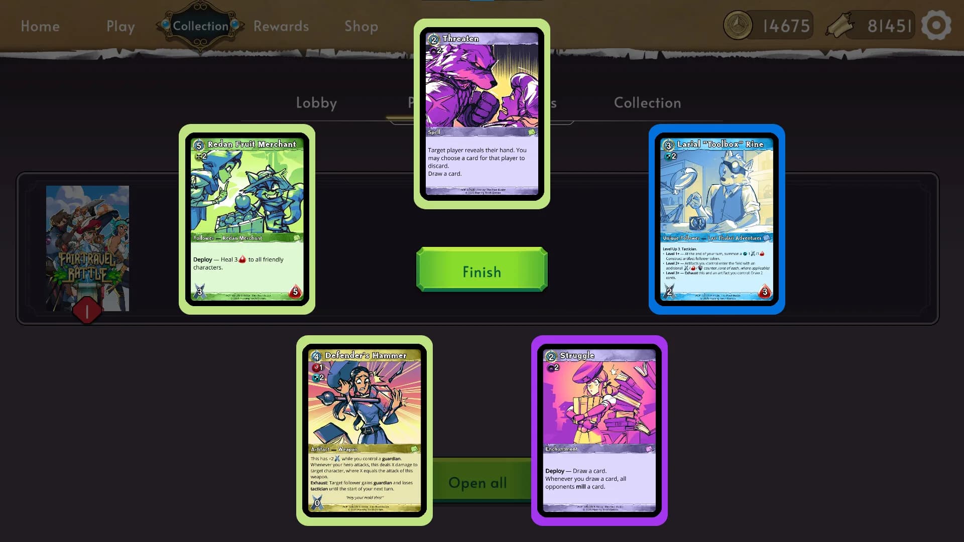 Fairtravel Battle CCG görsel 7