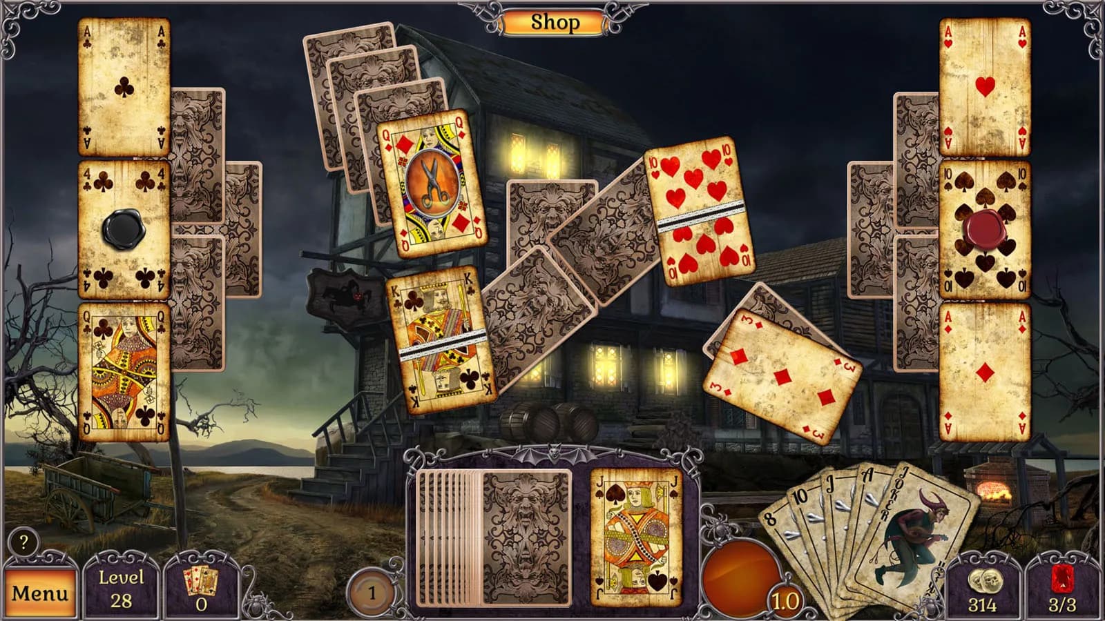 Jewel Match Twilight Solitaire görsel 3