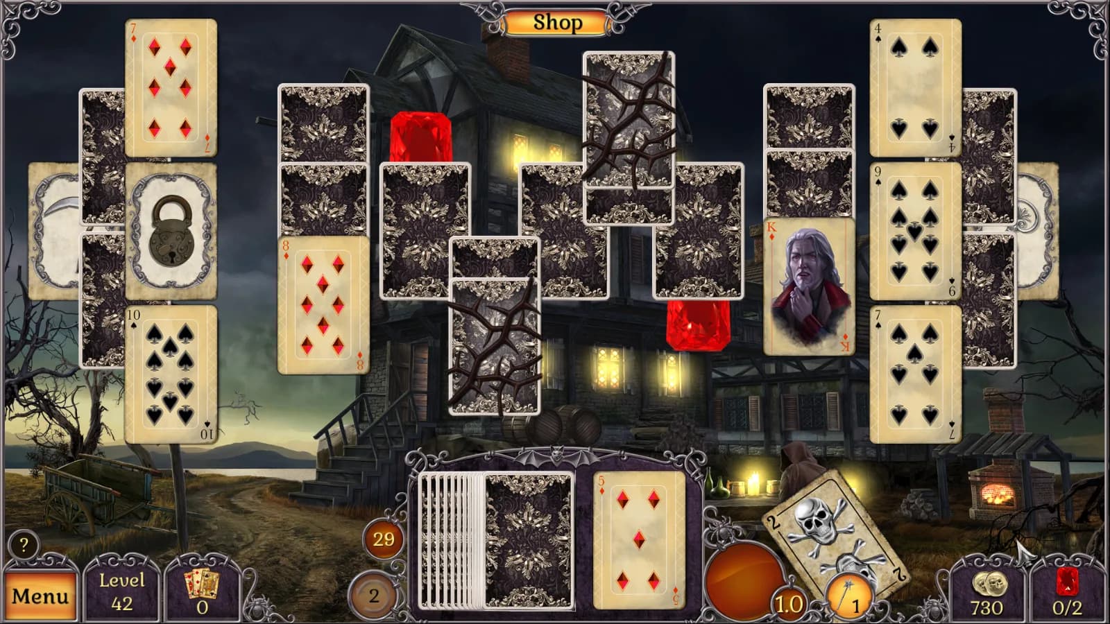 Jewel Match Twilight Solitaire görsel 9