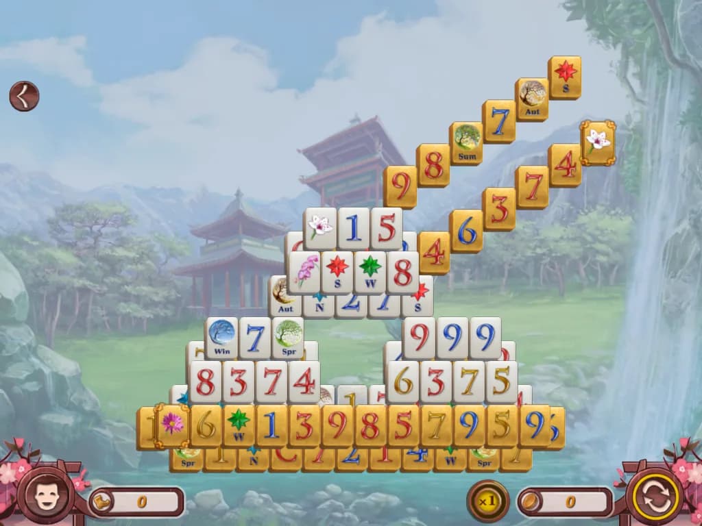Sakura Day Mahjong görsel 2