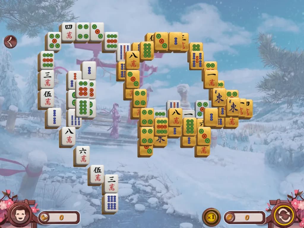 Sakura Day Mahjong görsel 3