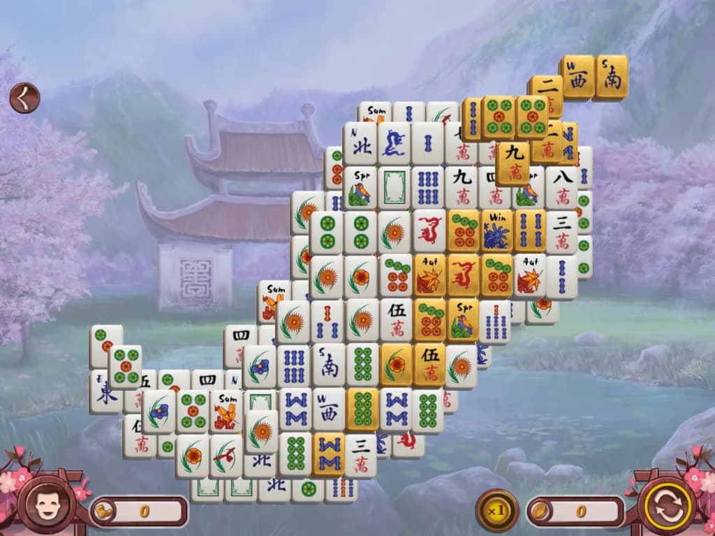 Sakura Day Mahjong görsel 4