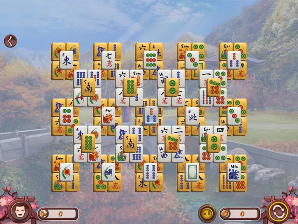 Sakura Day Mahjong görsel 5