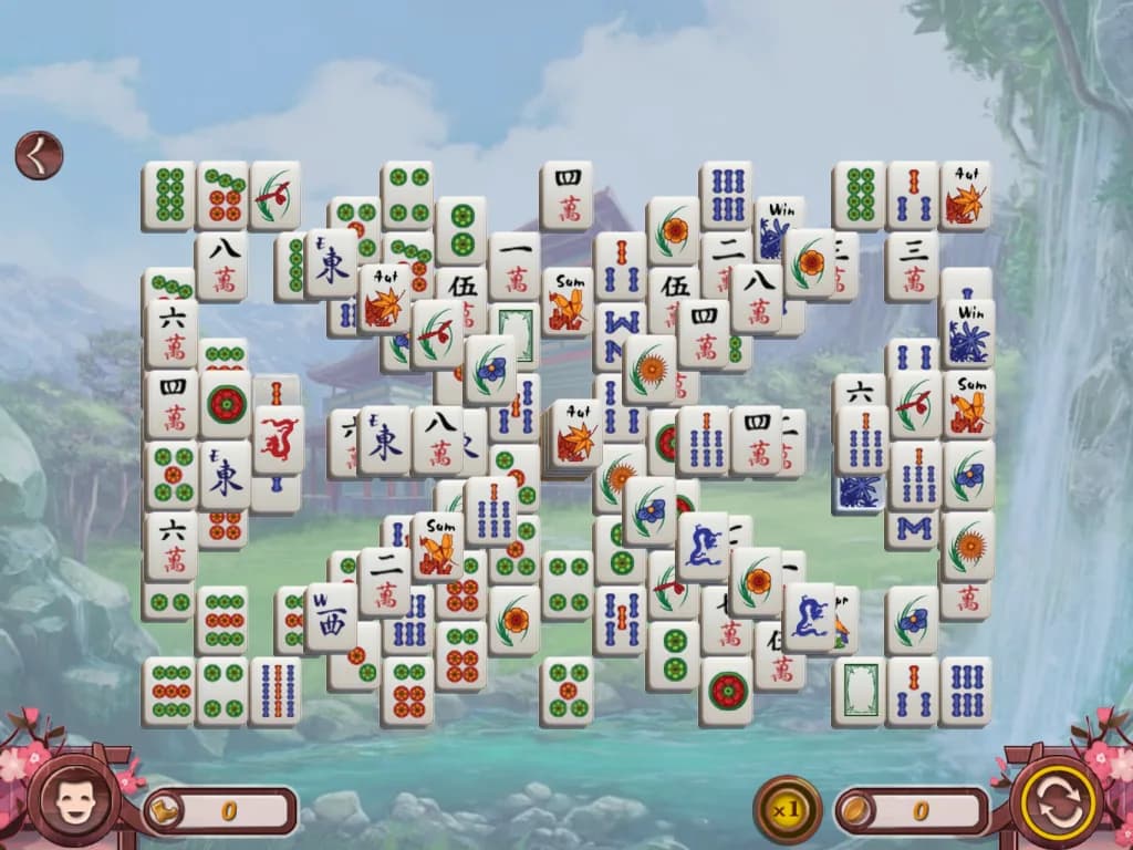 Sakura Day Mahjong görsel 6